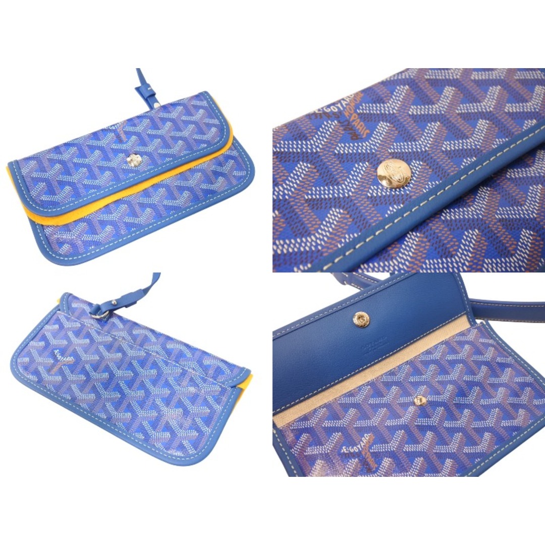 GOYARD - 新品未使用 GOYARD ゴヤール ボエム ホーボーバッグ ショルダーバッグ ブルー シルバー金具 中古 4c070878の通販  by warashibe_casanova's shop｜ゴヤールならラクマ