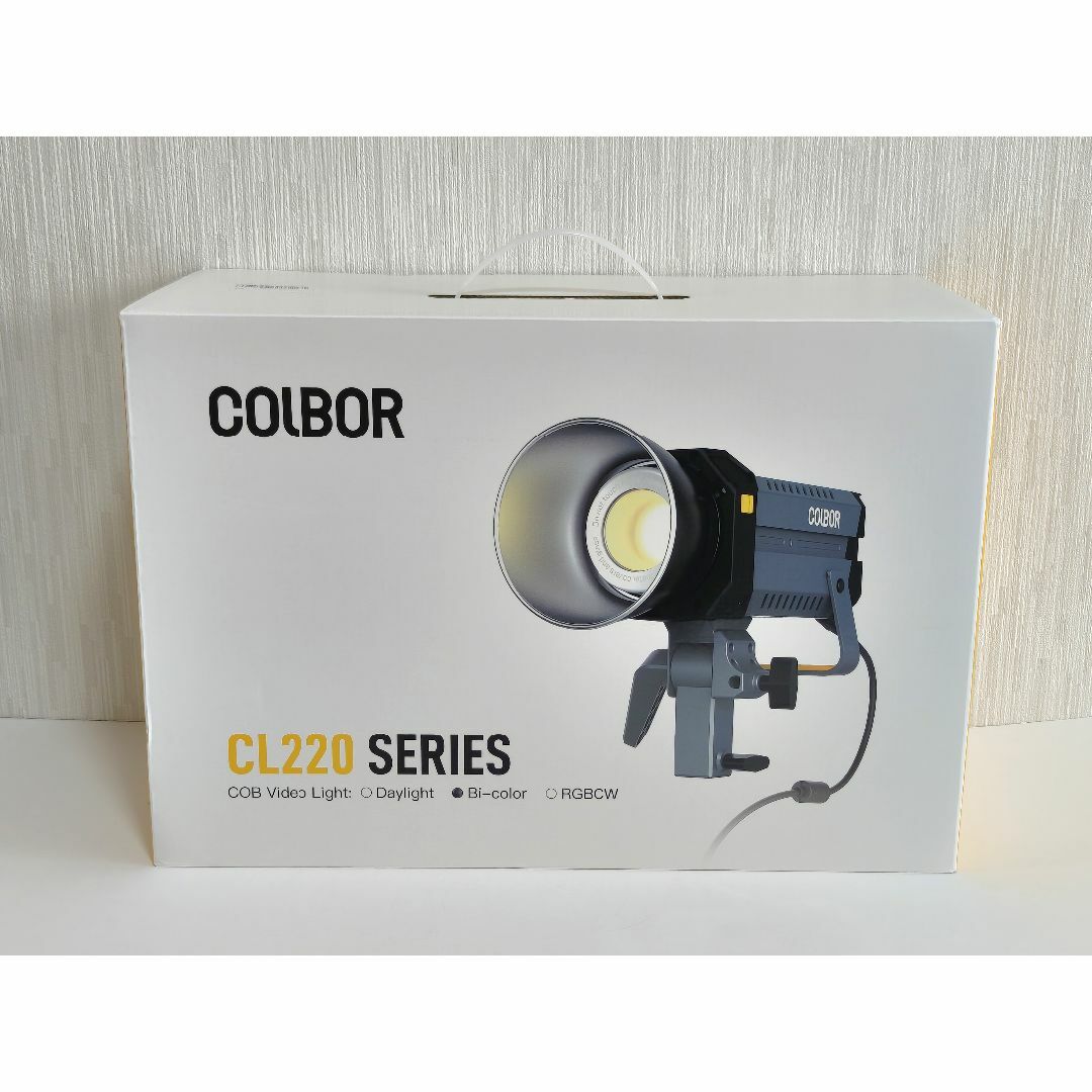 新品】撮影用LEDライト COLBOR CL220 250W② 新品】撮影用LEDライト COLBOR CL220 250W②