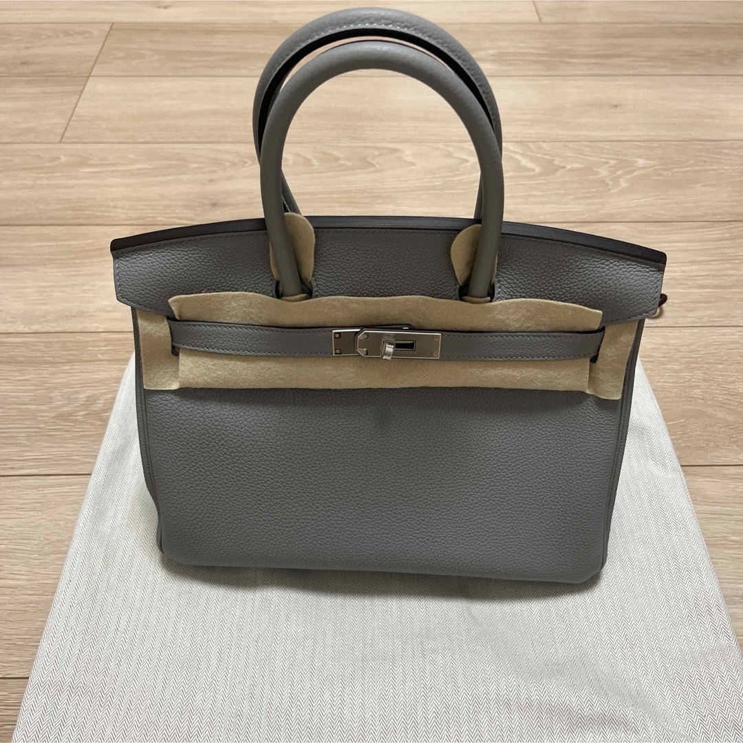 HERMES - エルメス バーキン 30 グリムエット トゴ シルバー金具 W刻印