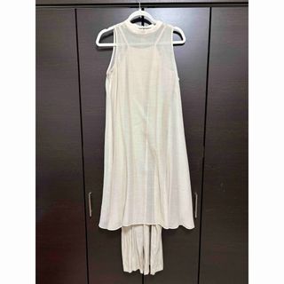 極美品*ETRE TOKYO デタッチ デニム オールインワン アイボリー 極美品*ETRE TOKYO デタッチ デニム オールインワン アイボリー