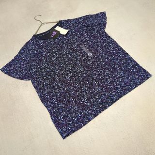 ユニクロ(UNIQLO)の【UNIQLO×ANNA SUI】（L）新品タグ付き Tシャツ コラボ 総柄 綿(Tシャツ(半袖/袖なし))