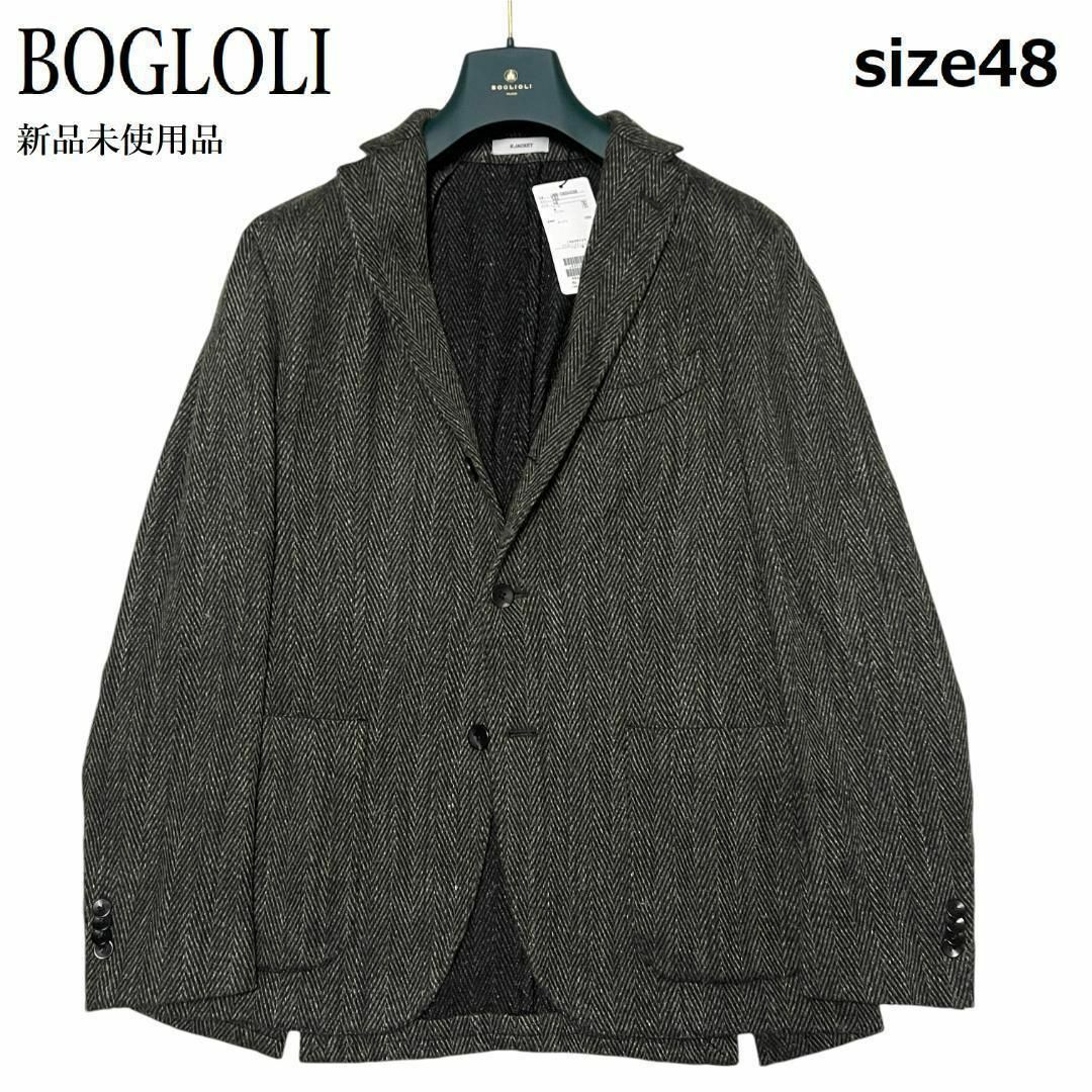 新品◇定価15万】ボリオリ ヘリンボーン ジャケット 48 Kジャケット 新品◇定価15万】ボリオリ ヘリンボーン ジャケット 48 Kジャケット