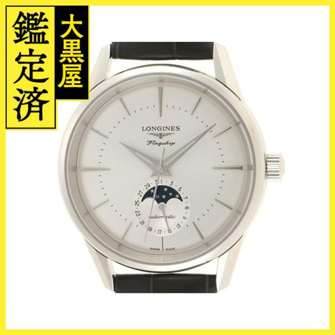 LONGINES - ロンジン フラッグシップ ヘリテージ クラシック ムーンフェイズ L4.815.4.72.2 【460】