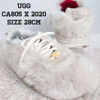 UGG - UGG アグ ファースニーカー 靴 28cm メンズ オフホワイト UGG - UGG アグ ファースニーカー 靴 28cm メンズ オフホワイト