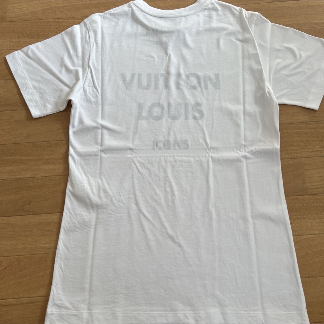 Louis Vuitton ロゴ Tシャツ Lサイズ ホワイト Louis Vuitton ロゴ Tシャツ Lサイズ ホワイト