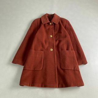 ヴィンテージ(VINTAGE)のヴィンテージ　ロングコート　イタリア製　伊勢丹　モヘア5　バージンウール(ロングコート)