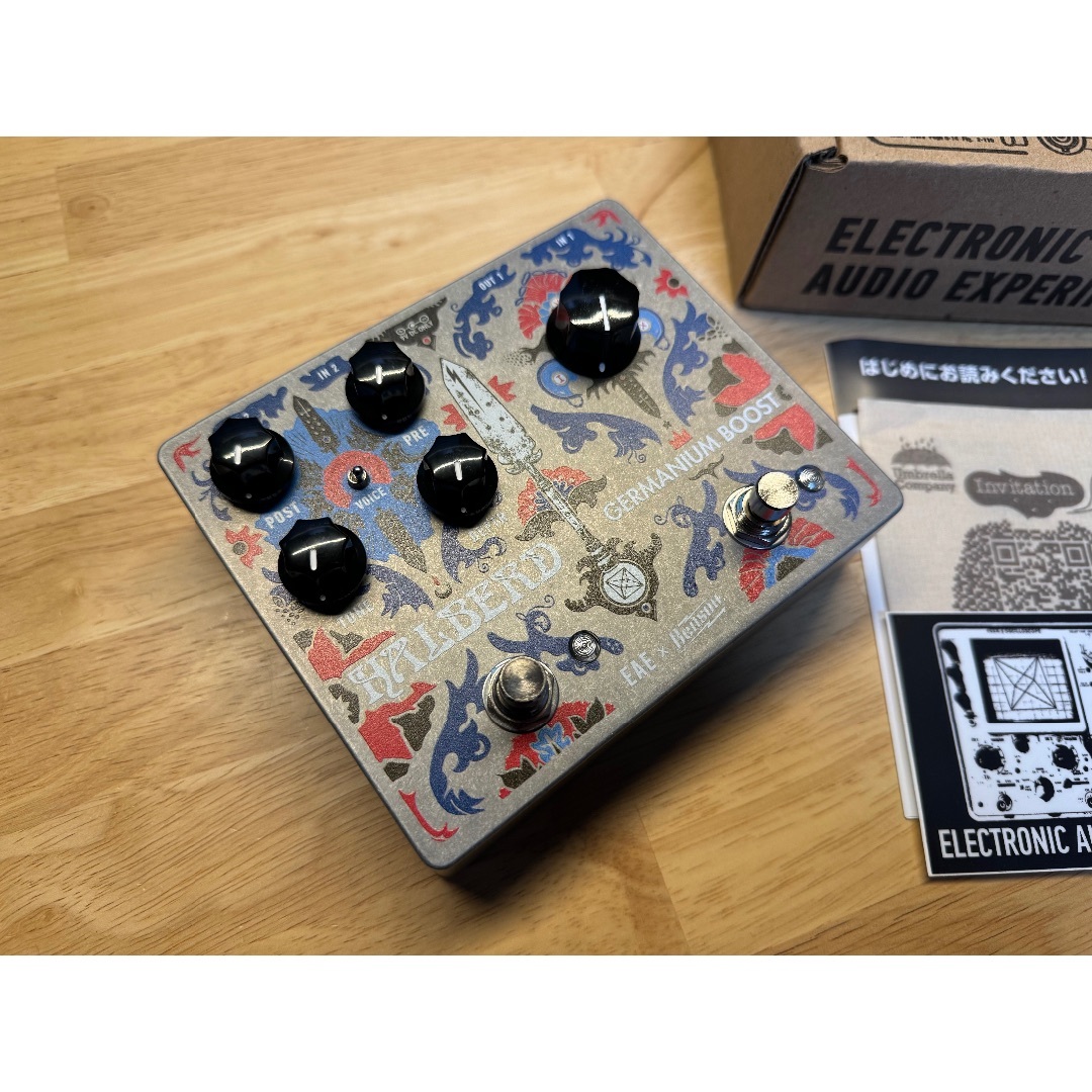 エフェクター EAE x Benson / Halberd + Germanium Boost