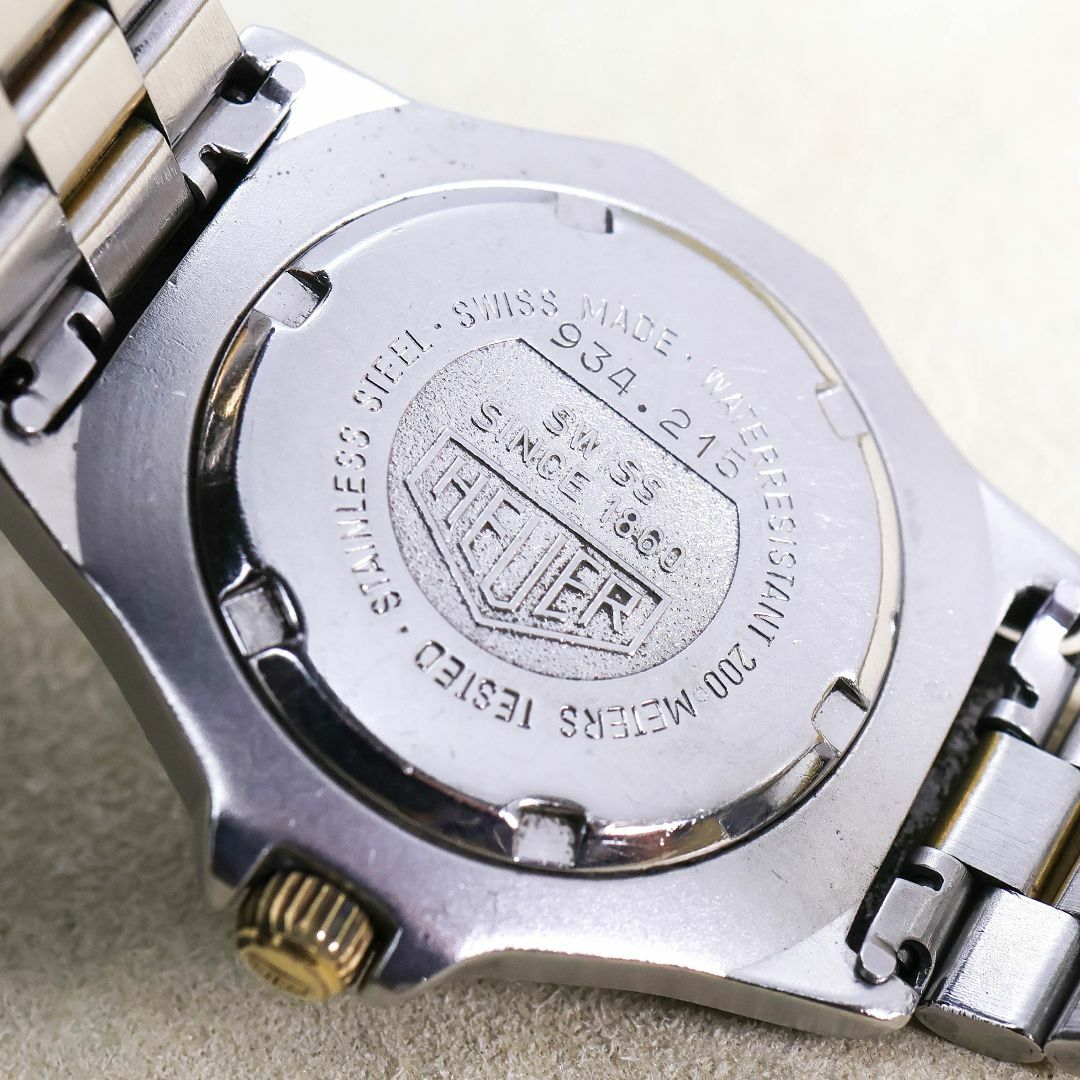 稼働 TAG HEUER 3000 腕時計 回転ベゼル ボーイズ 希少 56 稼働 TAG HEUER 3000 腕時計 回転ベゼル ボーイズ 希少 56