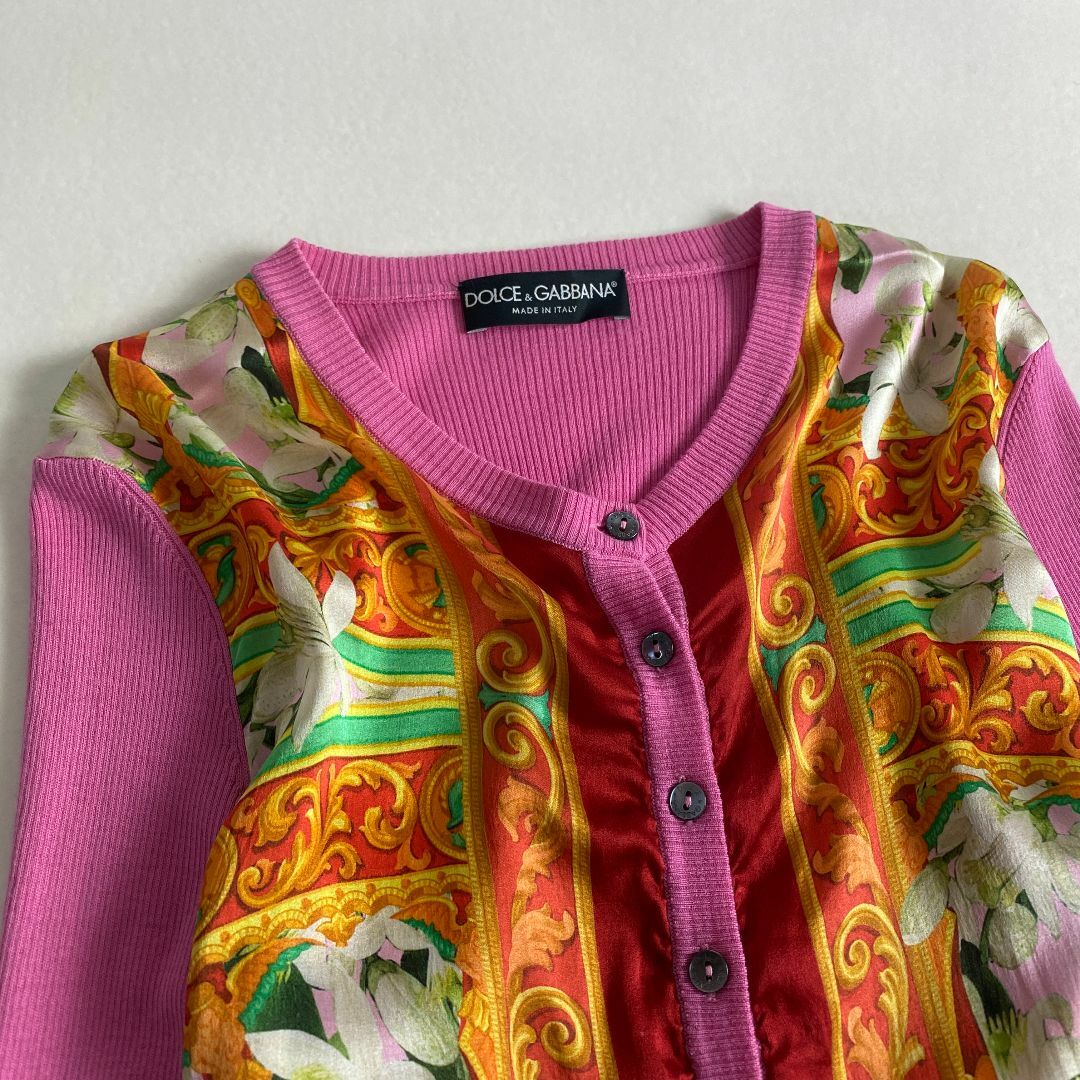 オープンセール 福袋 DOLCE&GABBANA - 美品 ドルチェアンドガッバーナ カーディガン カーディガン