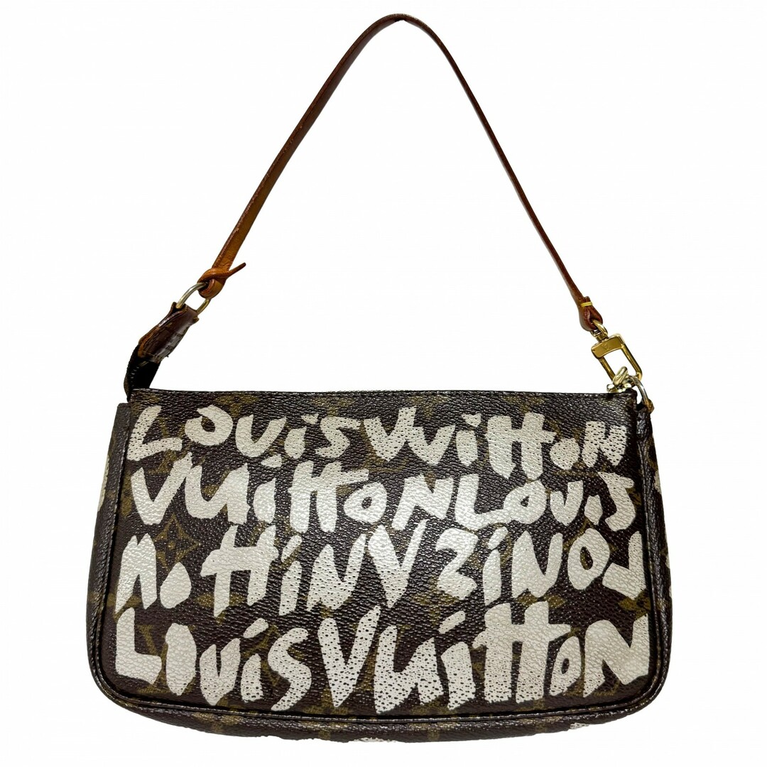 LOUIS VUITTON - 【LOUIS VUITTON / ルイ・ヴィトン】スティーブン スプラウス モノグラム グラフィーティ ミニ ショルダーバッグ