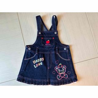 ミニケー(MINI-K)のmini-k ミニケー　ワンピース　デニムワンピース(ワンピース)