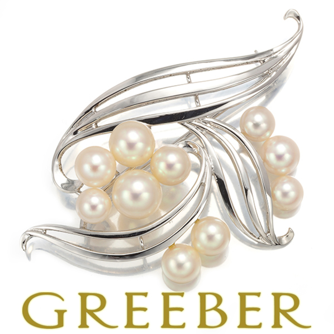 MIKIMOTO - ミキモト ブローチ パール 真珠 5.6-7.8mm フラワー MIKIMOTO - ミキモト ブローチ パール 真珠 5.6-7.8mm フラワー