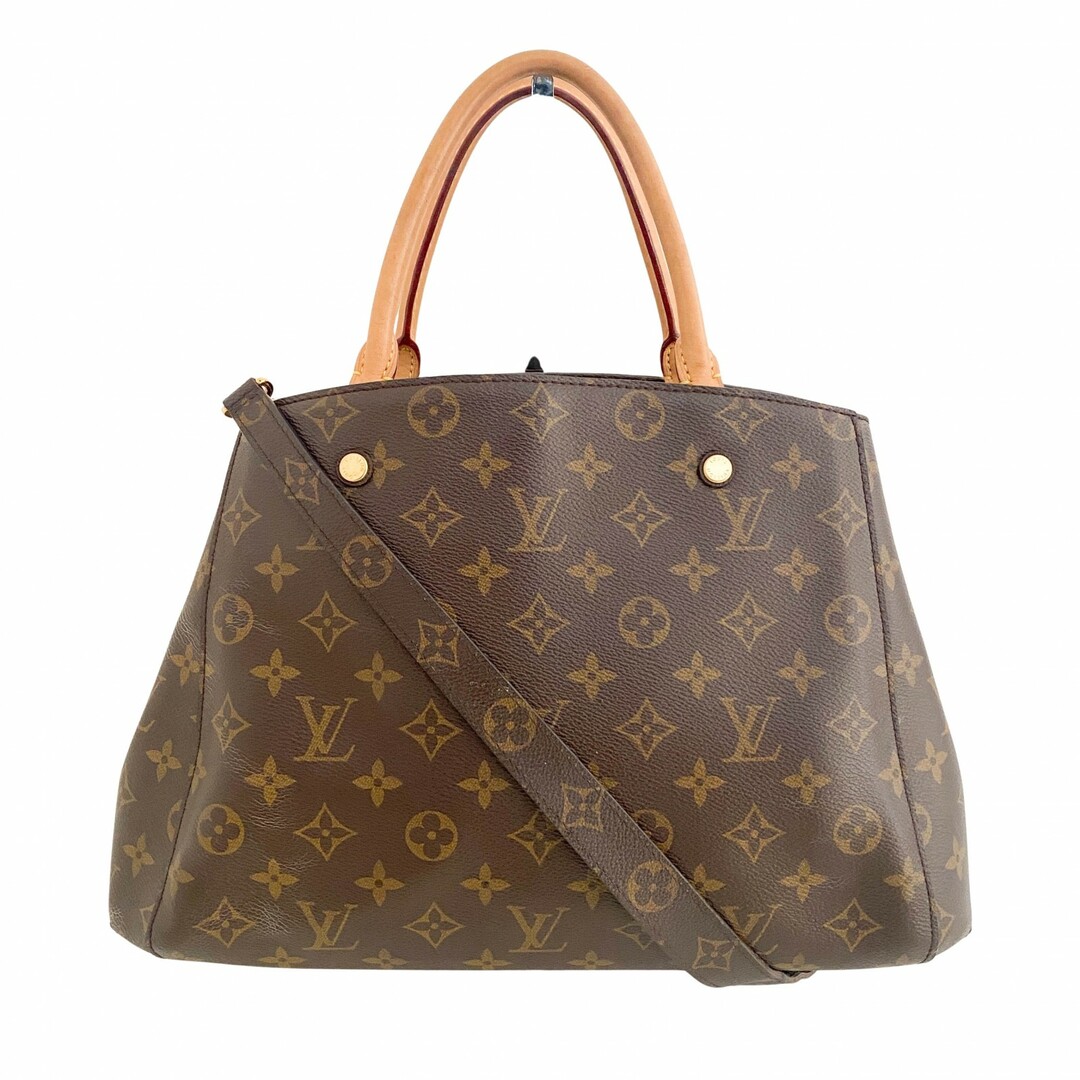 LOUIS VUITTON - 【LOUIS VUITTON / ルイ・ヴィトン】モノグラム モンターニュ MM 2WAY 鍵なし ハンド ショルダーバッグ