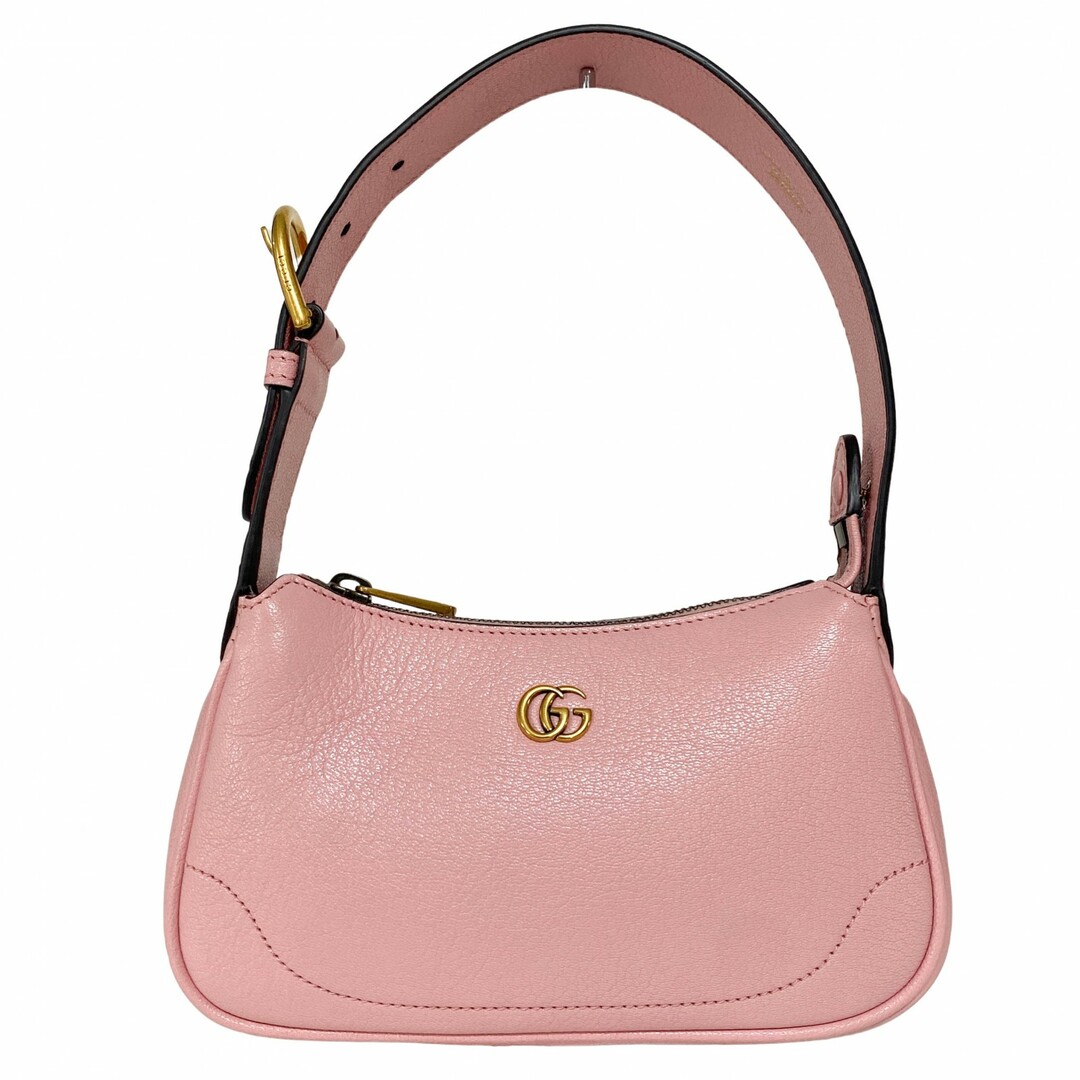 GUCCI - 【GUCCI / グッチ】未使用 アフロディーテ スモール レザー ショルダーバッグ ピンク 739076AAA9F