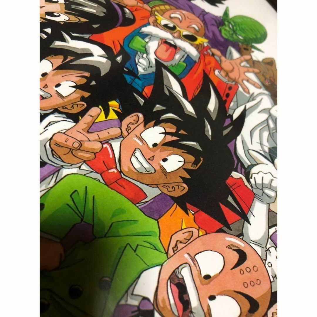 鳥山明 ドラゴンボール DRAGON BALL 全員集合 イラスト A4 01 鳥山明 ドラゴンボール DRAGON BALL 全員集合 イラスト A4 01