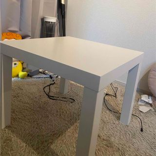 IKEA - IKEA ホワイト サイドテーブル センターテーブル 軽量 IKEA - IKEA ホワイト サイドテーブル センターテーブル 軽量