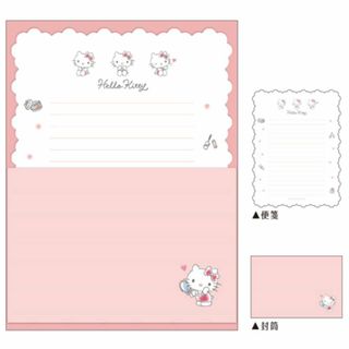 230zak814ms222483 カミ【送料無料】【日本製】【サンリオキャラクターズ】カームレターセット【ハローキティ】【レター】【手紙】【お手紙】【便箋】【封筒】【文房具】【雑貨】【グッズ】【かわいい】(その他)