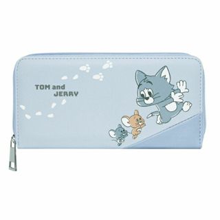 205zak721ms121082 クラ【送料無料】【トムとジェリー】【Tom and Jerry】長財布【アシアト】【ブルー】【青】【トム】【ジェリー】【ワーナー】【アニメ】【サイフ】【さいふ】【ウォレット】【ロングウォレット】【雑貨】【グッズ】【かわいい】(その他)