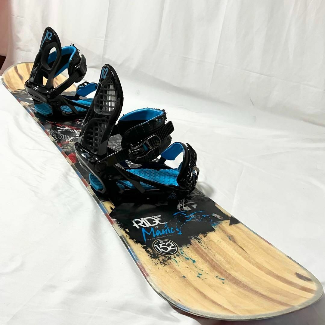RIDE - ライド × K2 スノーボードセット 板 152cm/ビンディングM RIDE - ライド × K2 スノーボードセット 板 152cm/ビンディングM