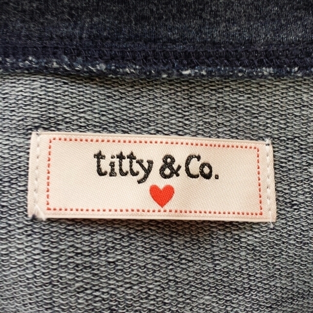 titty&co(ティティアンドコー)の☆デニム風パーカー☆ レディースのトップス(パーカー)の商品写真