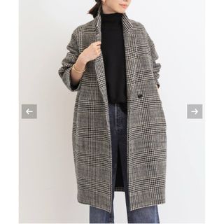 L'Appartement DEUXIEME CLASSE(チェック ・ ロングコート)の L'Appartement DEUXIEME CLASSE(チェック ・ ロングコート)の
