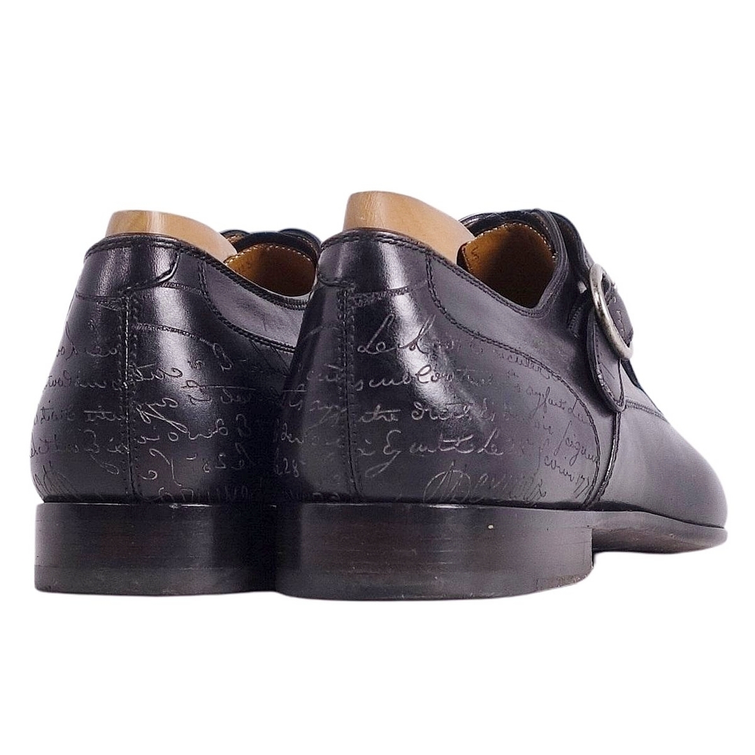 BERLUTI - 美品 ベルルッティ Berluti レザーシューズ モンク BERLUTI - 美品 ベルルッティ Berluti レザーシューズ モンク