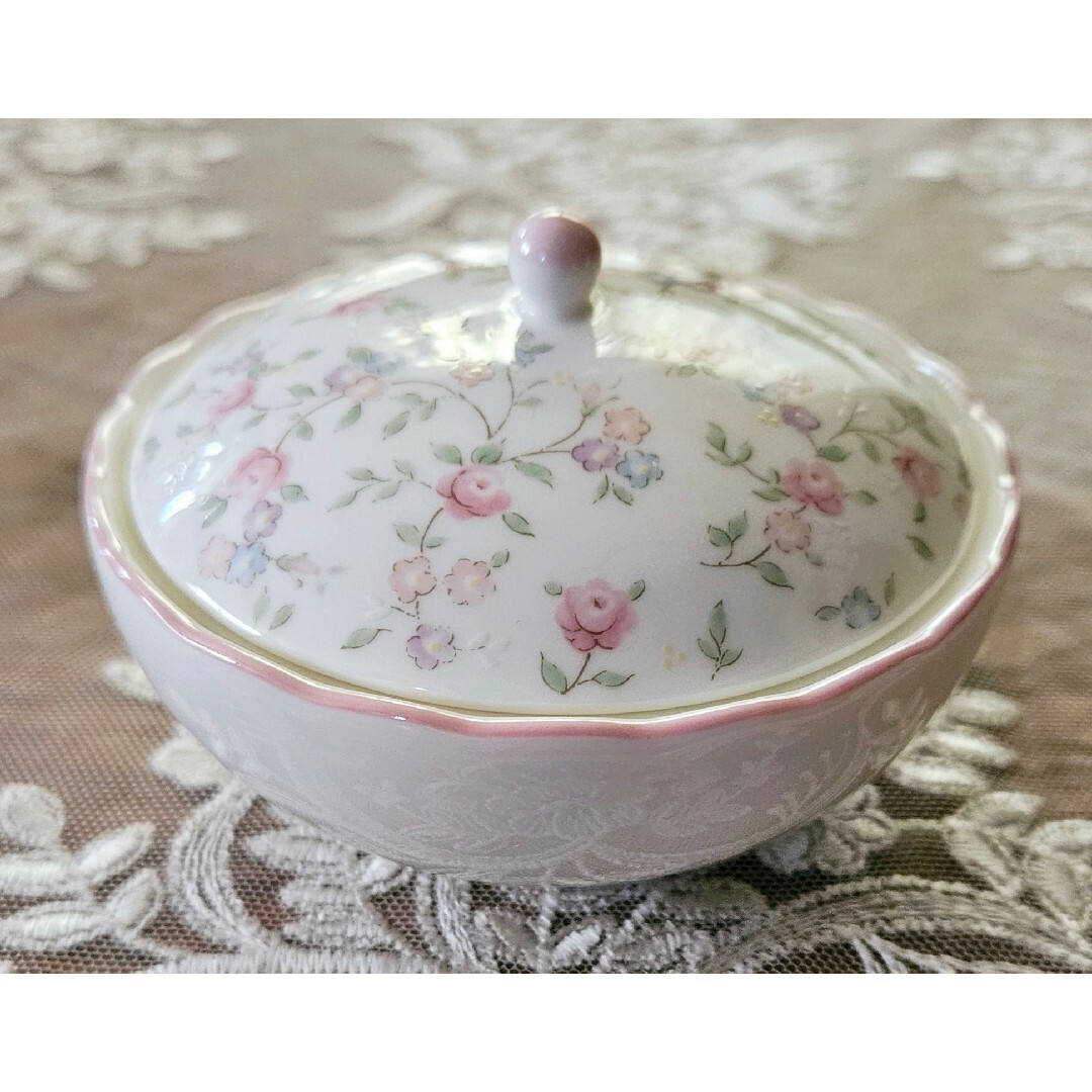 Noritake - ノリタケ キューティーローズ 脚付きカップ 小鉢 Noritake - ノリタケ キューティーローズ 脚付きカップ 小鉢