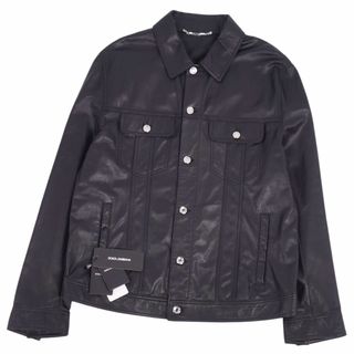 DOLCE&GABBANA(レザージャケット ・ ブラック/黒色系)のフリマ DOLCE&GABBANA(レザージャケット ・ ブラック/黒色系)のフリマ