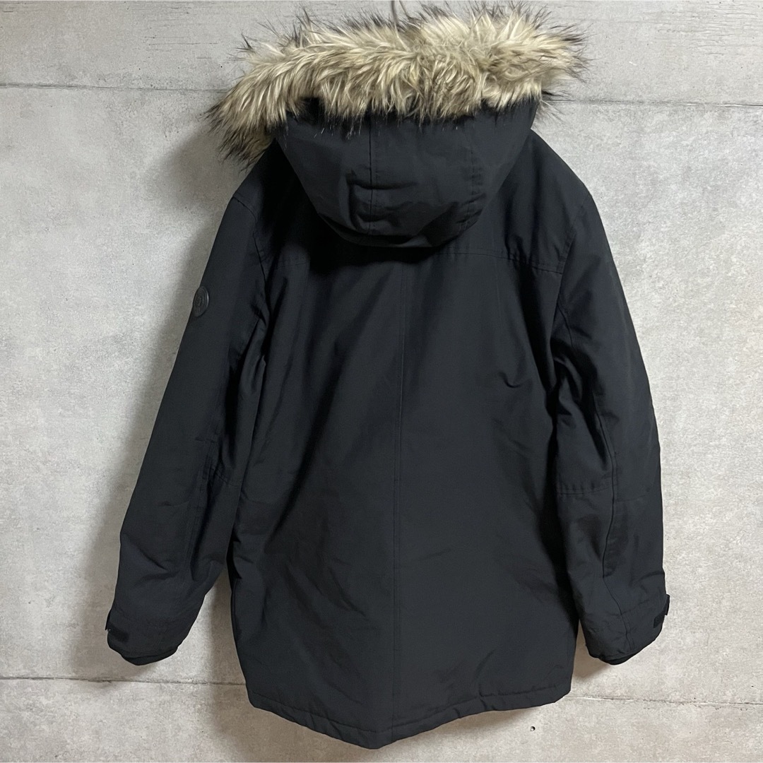 AMERICAN EAGLE OUTFITTERS ダウンジャケット ファー 黒 AMERICAN EAGLE OUTFITTERS ダウンジャケット ファー 黒