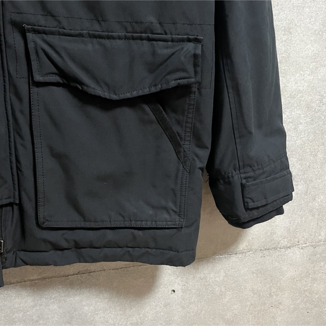 AMERICAN EAGLE OUTFITTERS ダウンジャケット ファー 黒 AMERICAN EAGLE OUTFITTERS ダウンジャケット ファー 黒