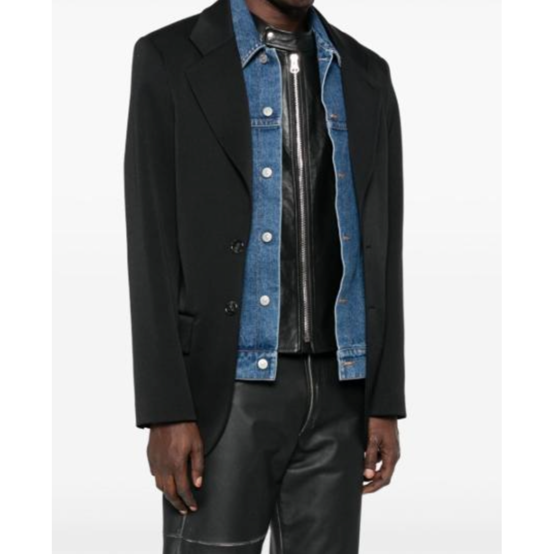 MM6 - MM6 Maison Margiela / レイヤード シングル ジャケットの MM6 - MM6 Maison Margiela / レイヤード シングル ジャケットの