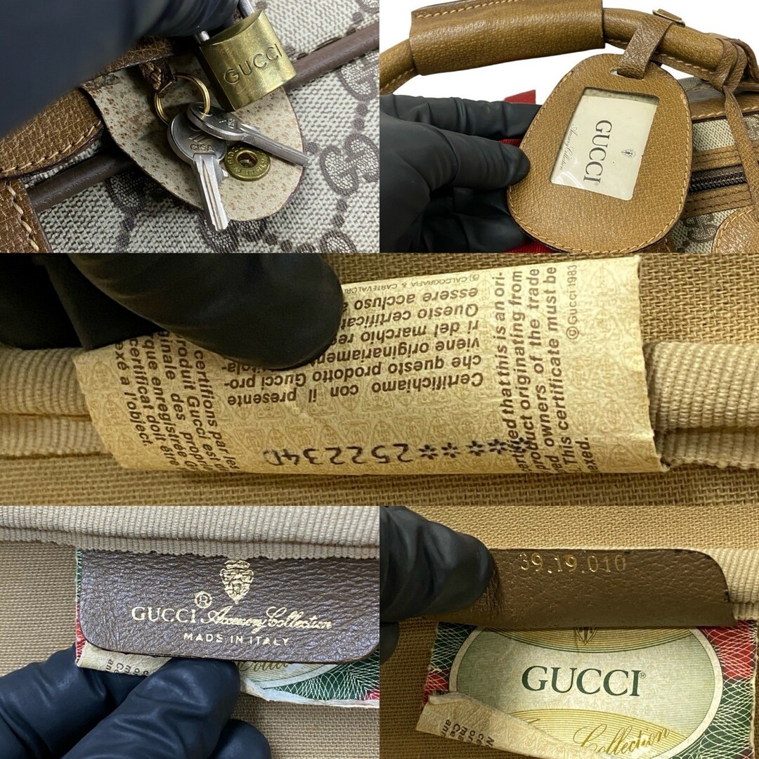 イタリア製 ボストンバッグ 旅行 レザー 本革 GUCCI グッチ イタリア製 ボストンバッグ 旅行 レザー 本革 GUCCI グッチ