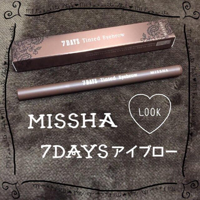 MISSHA(ミシャ)のMISSHA❤️7days アイブロー✨ セピアブラウン コスメ/美容のベースメイク/化粧品(アイブロウペンシル)の商品写真