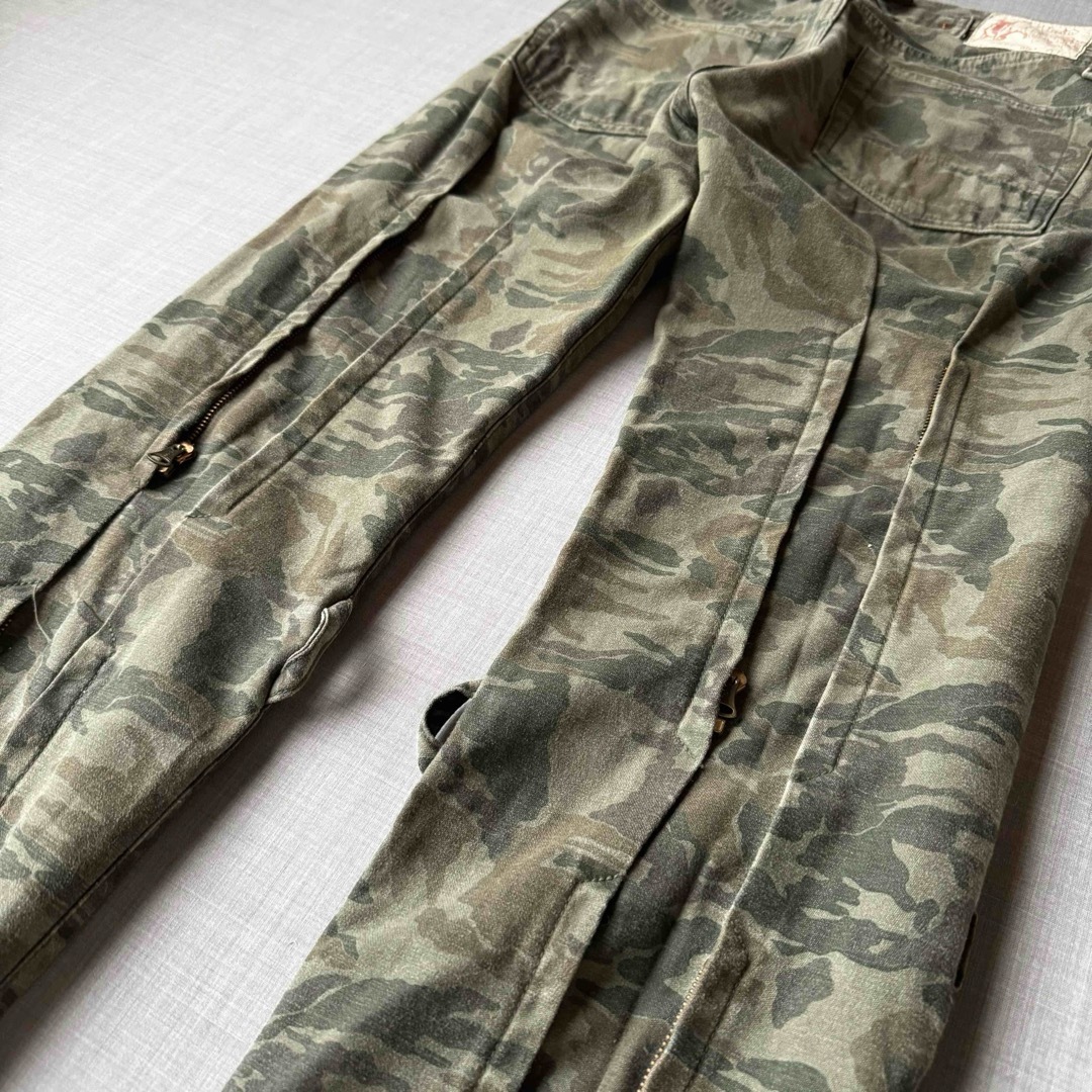 EVISU - EVISU 初期 牛タグ 2536 アーミーボンテージ W28 エビス EVISU - EVISU 初期 牛タグ 2536 アーミーボンテージ W28 エビス