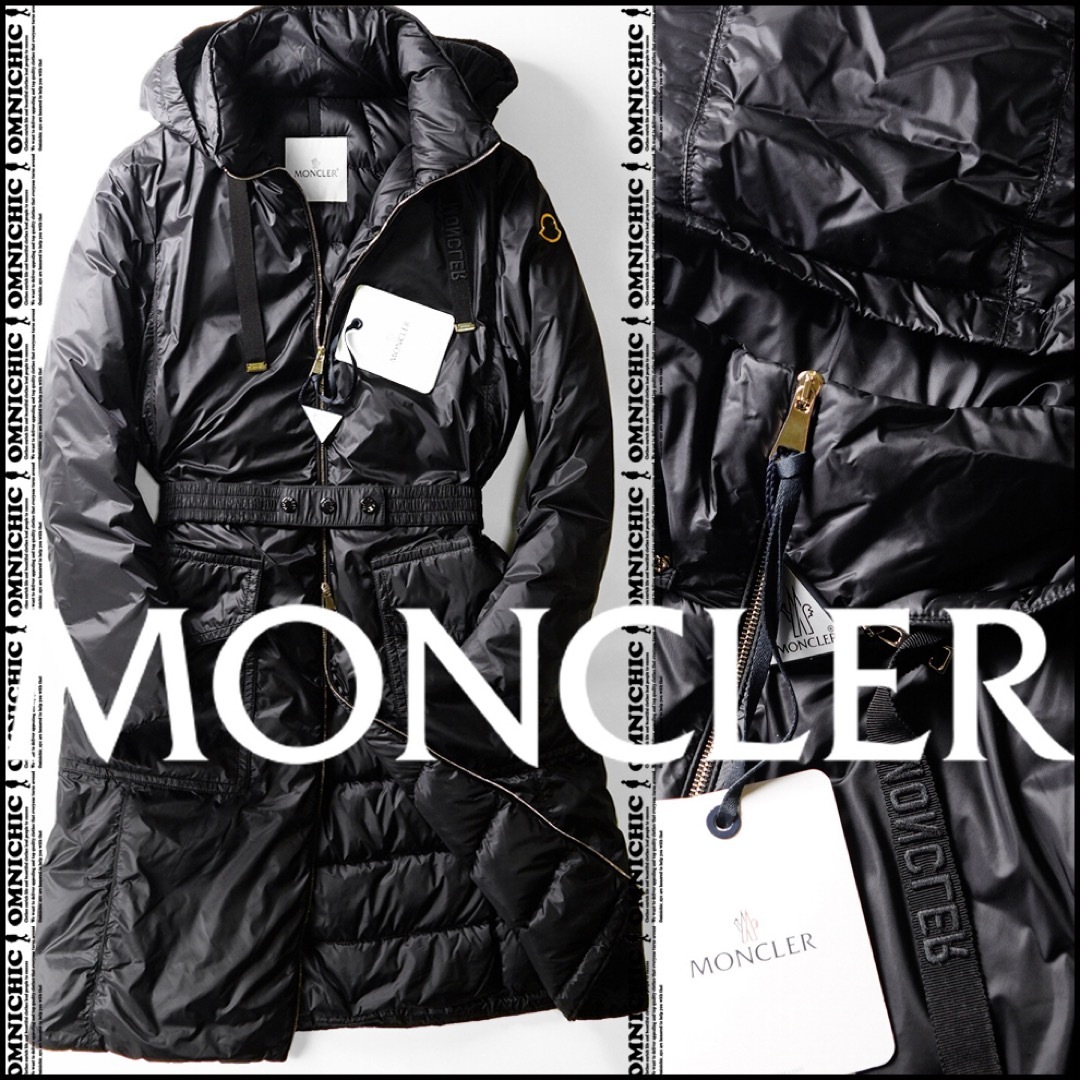 MONCLER - ECBALIE□国内新品MONCLERモンクレール金ロゴベルト MONCLER - ECBALIE□国内新品MONCLERモンクレール金ロゴベルト