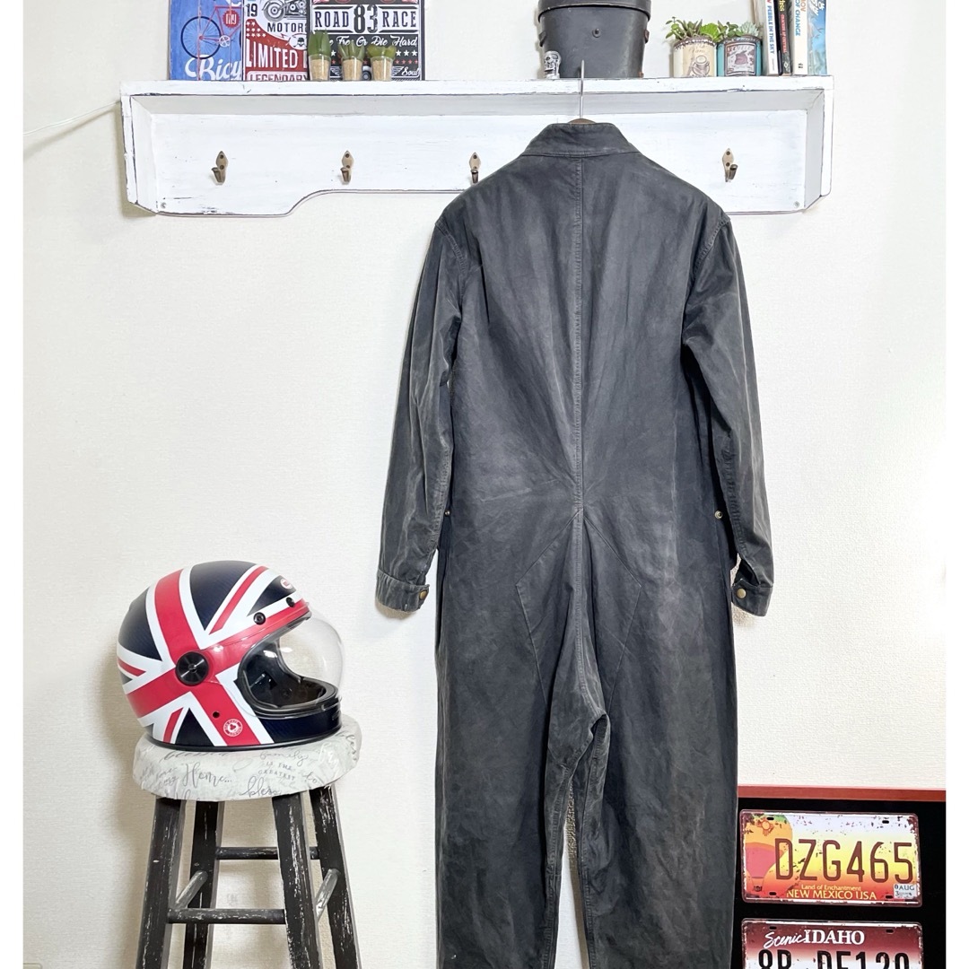 BELSTAFF - ☆60s Belstaff オールインワン ツナギ ブラック/XXL BELSTAFF - ☆60s Belstaff オールインワン ツナギ ブラック/XXL