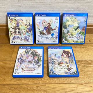 プレイステーションヴィータ(PlayStation Vita)のPS Vita アトリエシリーズソフトまとめ売り(携帯用ゲームソフト)