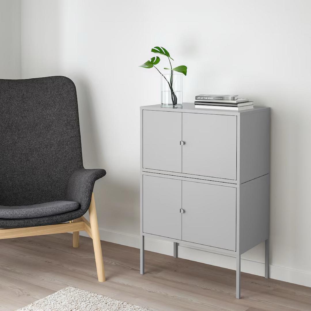 IKEA - IKEA イケア LIXHULT リックスフルト キャビネット2台 IKEA - IKEA イケア LIXHULT リックスフルト キャビネット2台