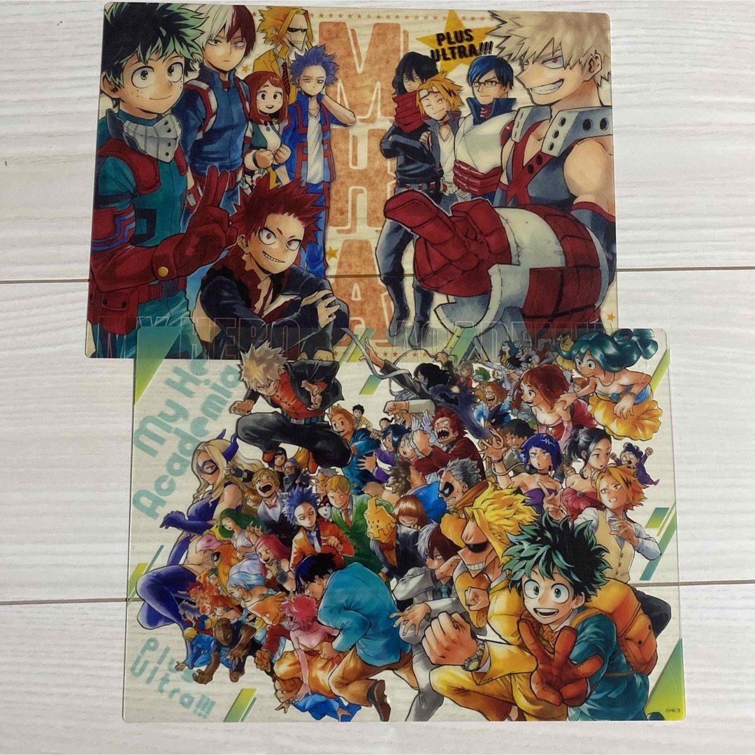 ヒロアカ ジャンプショップ 下敷き B5サイズ エンタメ/ホビーのアニメグッズ(その他)の商品写真