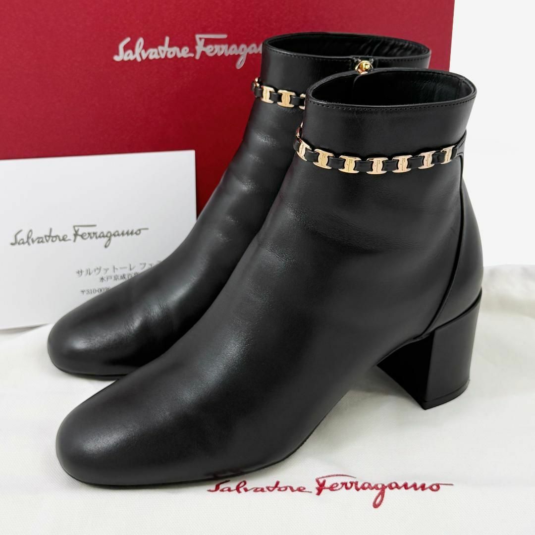 Salvatore Ferragamo - 極美品 フェラガモ ブーツ 6 23.5 Salvatore Ferragamo - 極美品 フェラガモ ブーツ 6 23.5