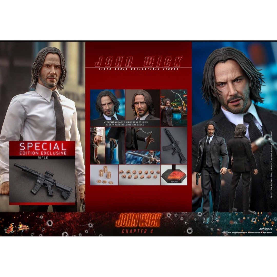 ホットトイズ MMS729B ジョン・ウィック ボーナス付き John Wick ホットトイズ MMS729B ジョン・ウィック ボーナス付き John Wick