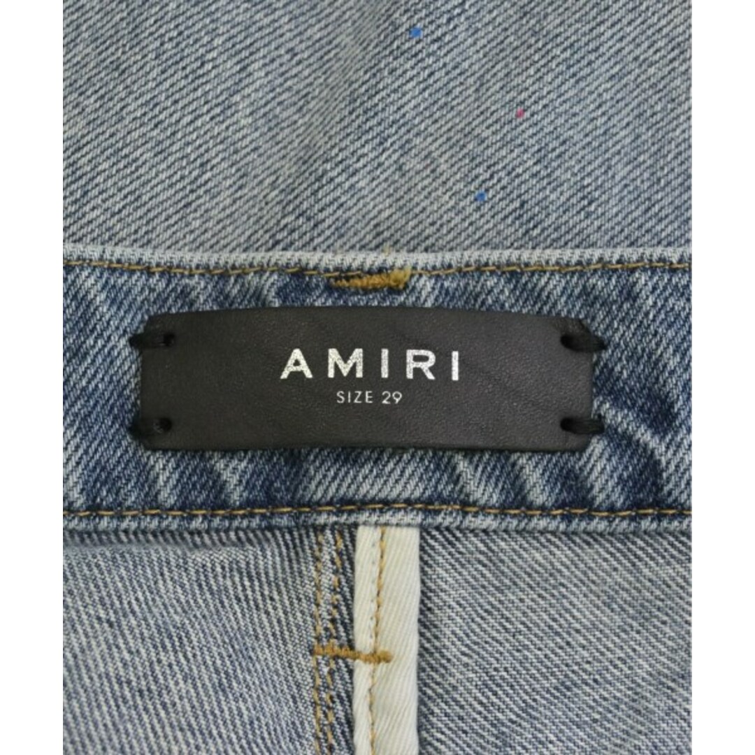 AMIRI - AMIRI アミリ デニムパンツ 29(L位) 青(デニム) 【古着 AMIRI - AMIRI アミリ デニムパンツ 29(L位) 青(デニム) 【古着