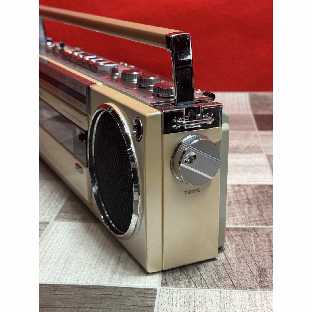 SANYO - SANYO サンヨー ラジカセ MR-U4SX 昭和レトロ ラジオの SANYO - SANYO サンヨー ラジカセ MR-U4SX 昭和レトロ ラジオの