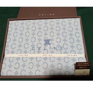 CELINE - セリーヌ ソフトコットンシーツ ブルーの通販 by あず CELINE - セリーヌ ソフトコットンシーツ ブルーの通販 by あず