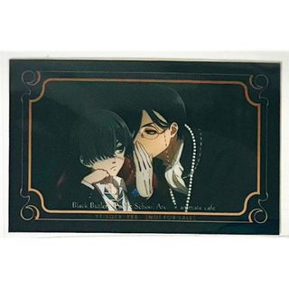 新品★黒執事【セバスチャン＆シエル】アニカフェ★フォトカード★1点(カード)