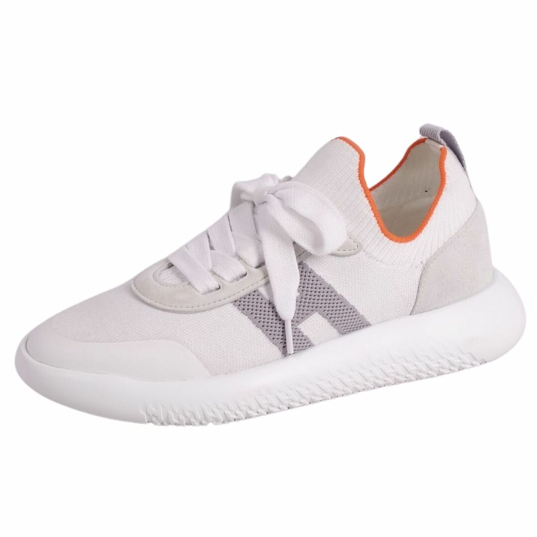 美品 エルメス HERMES スニーカー Crew クルー ニット レース 美品 エルメス HERMES スニーカー Crew クルー ニット レース