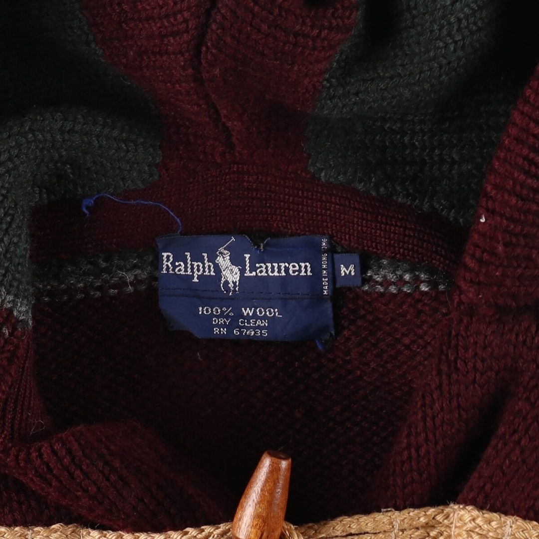 古着 90~00年代 ラルフローレン Ralph Lauren ボーダー柄 ウール 古着 90~00年代 ラルフローレン Ralph Lauren ボーダー柄 ウール