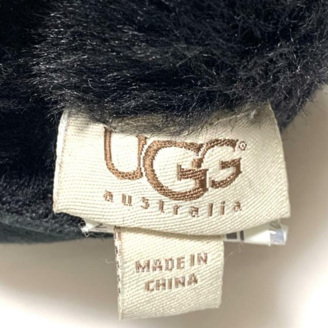 UGG - UGG(アグ) 手袋 レディース - 黒 リボン ムートンの通販 UGG - UGG(アグ) 手袋 レディース - 黒 リボン ムートンの通販