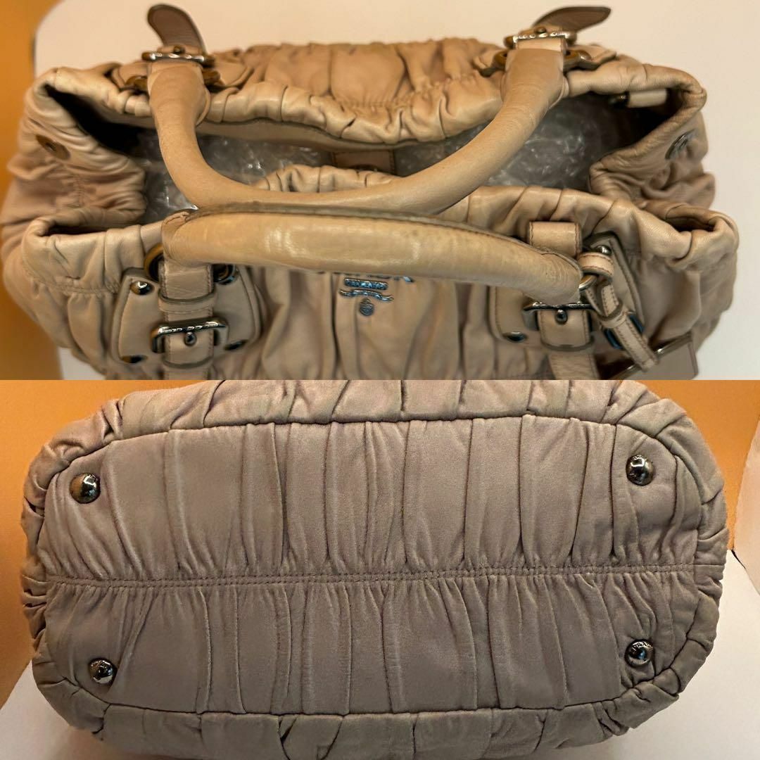 PRADA プラダ レザー 2WAY ハンドバッグ ショルダーバッグ PRADA プラダ レザー 2WAY ハンドバッグ ショルダーバッグ