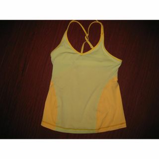 ルルレモン(lululemon)のルルレモン　イエロー　タンクトップ　中古　6(タンクトップ)